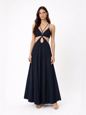 CULT GAIA Ottilia Cutout Ribbed-knit